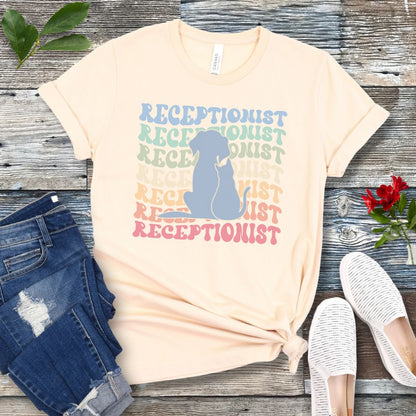 Veterinary Pet Care Receptionist T-Shirt