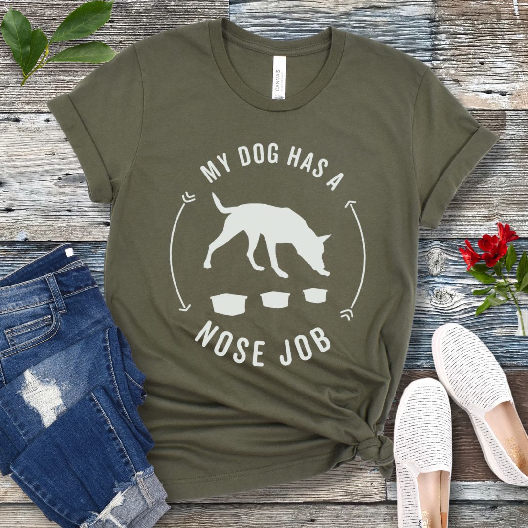 Dog Has Nose Job T-Shirt