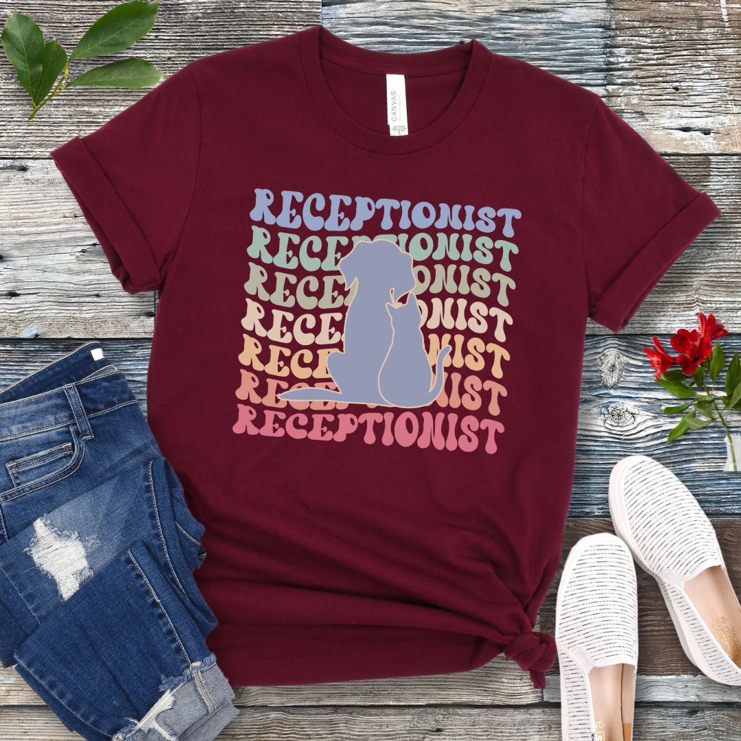 Veterinary Pet Care Receptionist T-Shirt