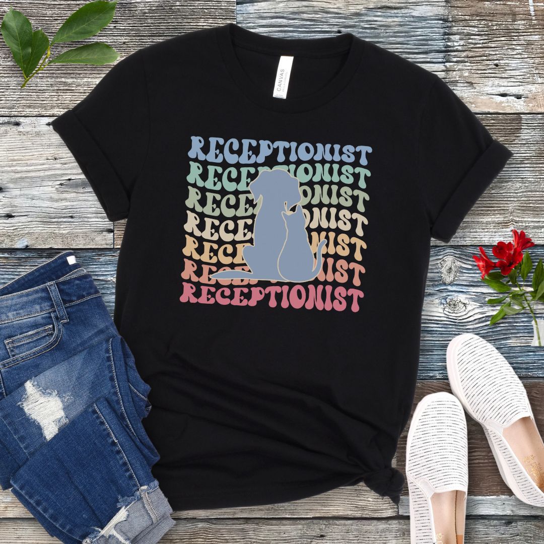 Veterinary Pet Care Receptionist T-Shirt