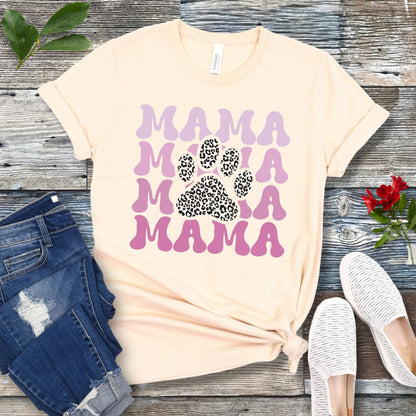 Wild & Groovy Dog Mama T-Shirt