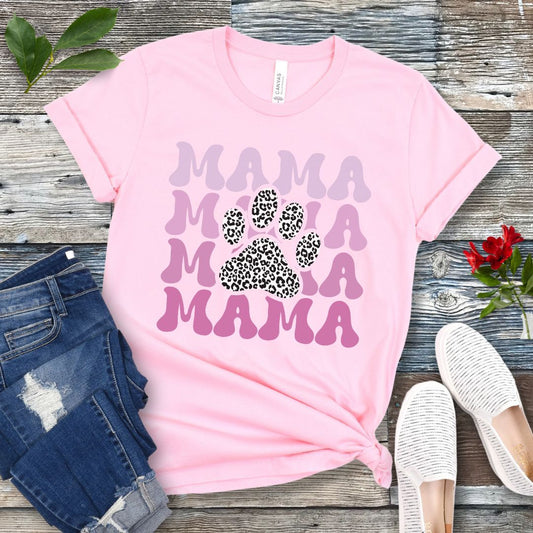 Wild & Groovy Dog Mama T-Shirt