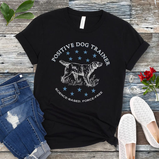 Vintage Positive Dog Trainer T-Shirt