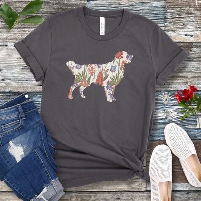Spring Wildflowers Golden T-Shirt