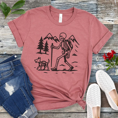 Spooky Dog Hiking T-Shirt