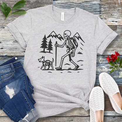 Spooky Dog Hiking T-Shirt