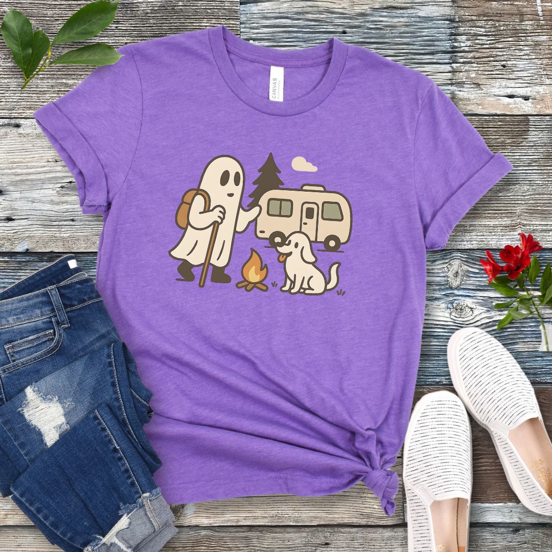 Ghostly Dog RV Life T-Shirt