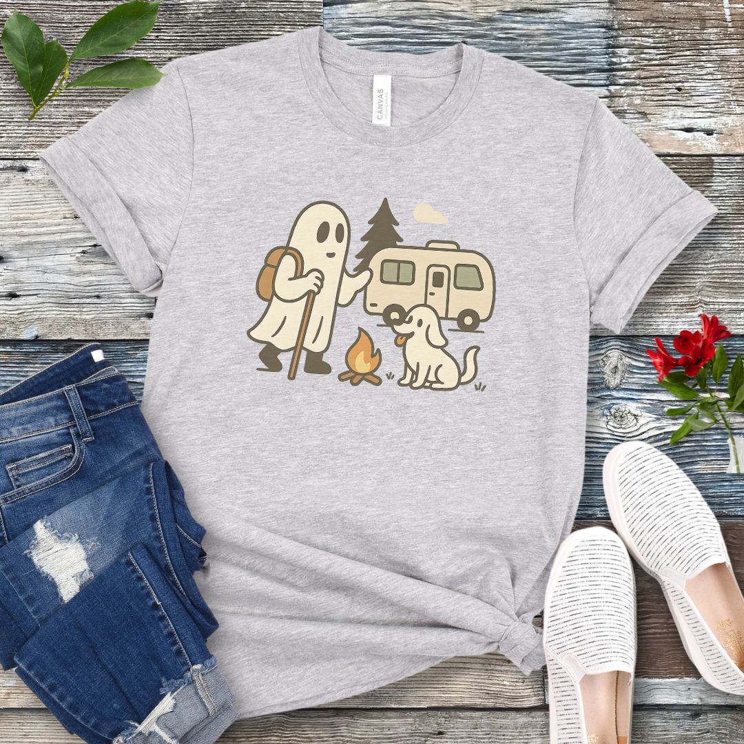 Ghostly Dog RV Life T-Shirt
