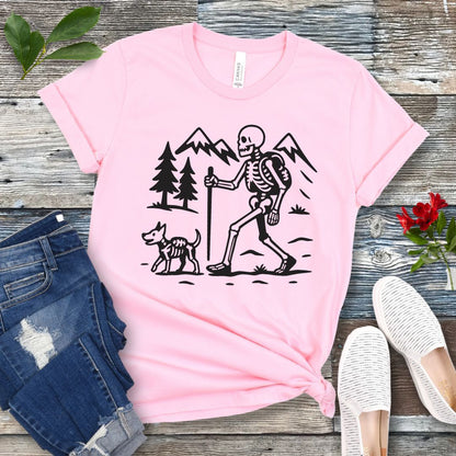 Spooky Dog Hiking T-Shirt
