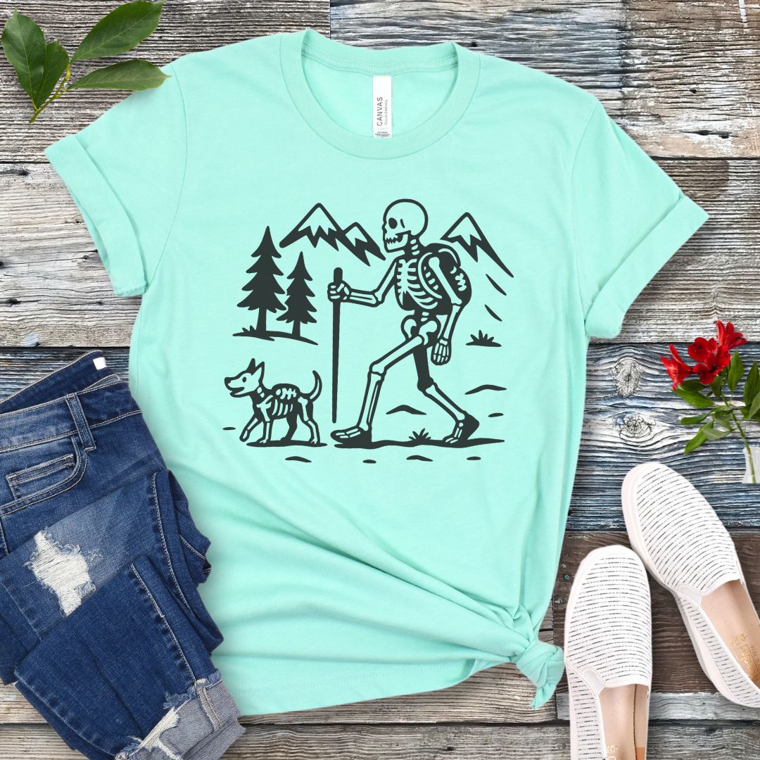 Spooky Dog Hiking T-Shirt
