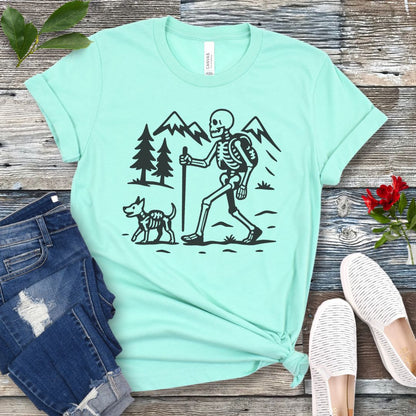 Spooky Dog Hiking T-Shirt