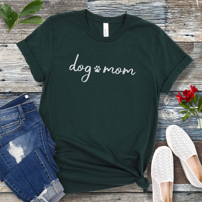 Dog Mom Minimalist T-Shirt
