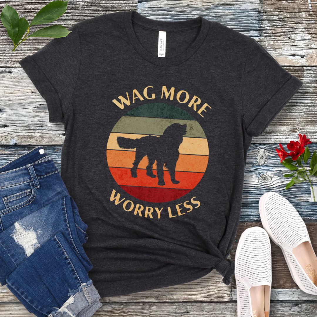 Wag More Worry Less T-Shirt