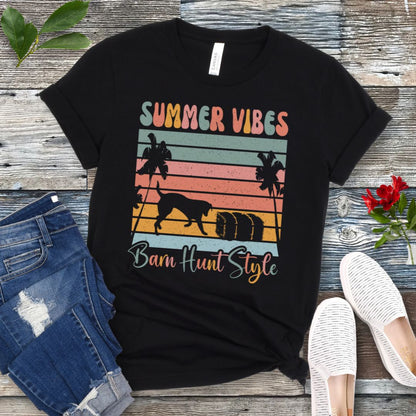 Summer Vibes Barn Hunt T-Shirt