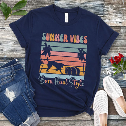 Summer Vibes Barn Hunt T-Shirt