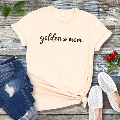 Golden Mom Girly T-Shirt