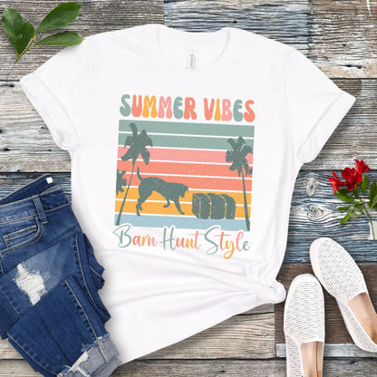 Summer Vibes Barn Hunt T-Shirt