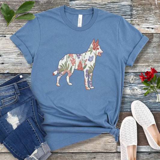 Spring Wildflowers Malinois T-Shirt