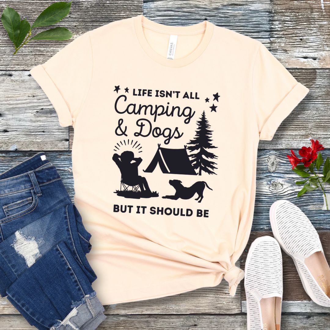 Camping & Dogs T-Shirt