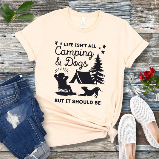 Camping & Dogs T-Shirt