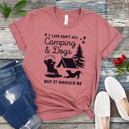 Camping & Dogs T-Shirt