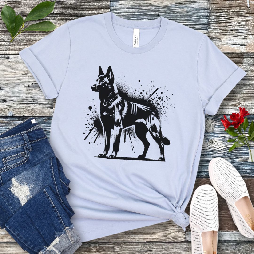Belgian Malinois Street Art T-Shirt