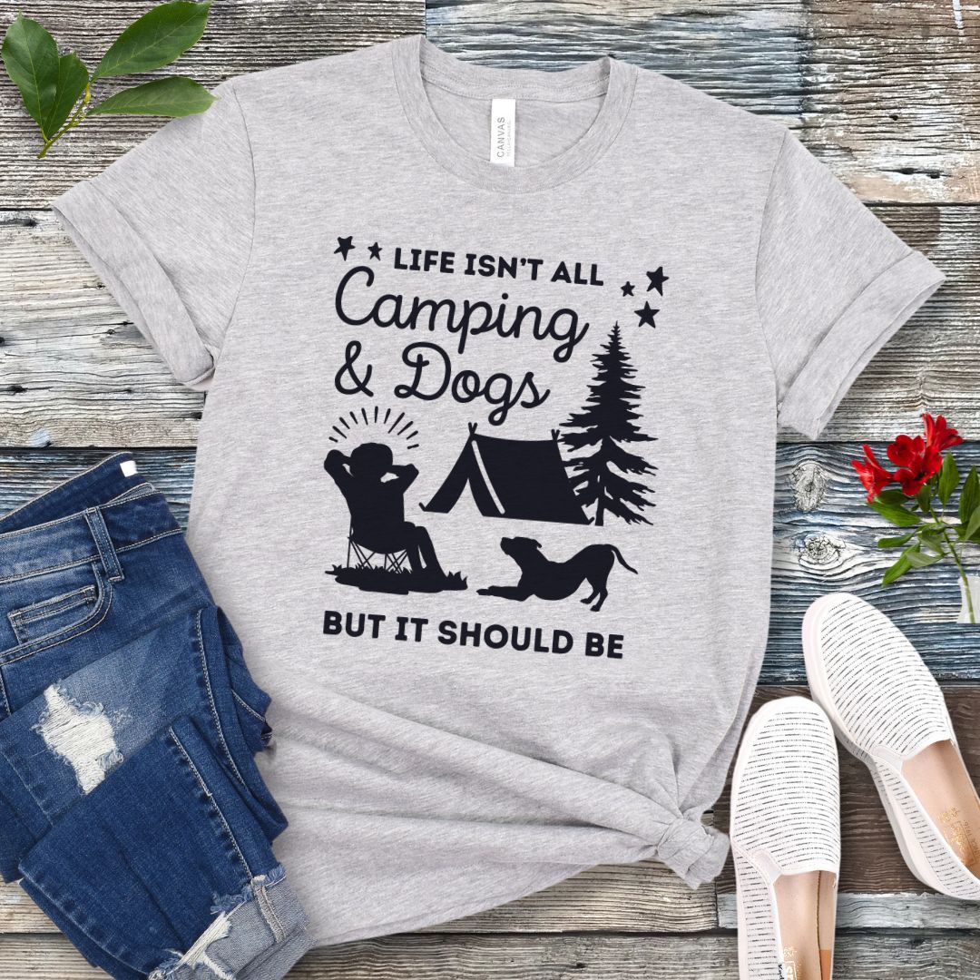 Camping & Dogs T-Shirt