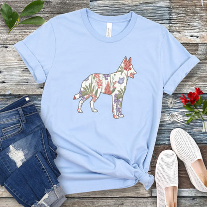 Spring Wildflowers Malinois T-Shirt