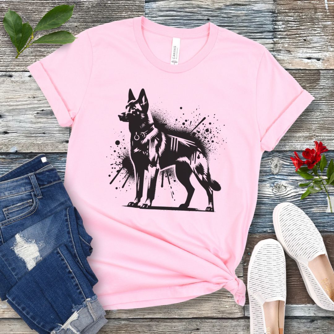 Belgian Malinois Street Art T-Shirt