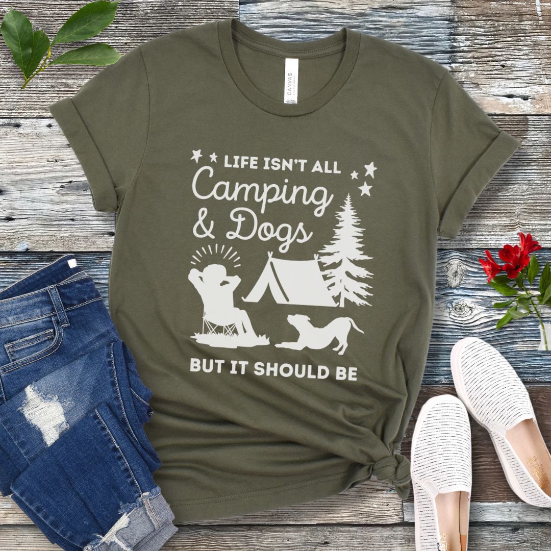 Camping & Dogs T-Shirt