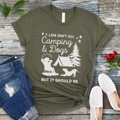 Camping & Dogs T-Shirt