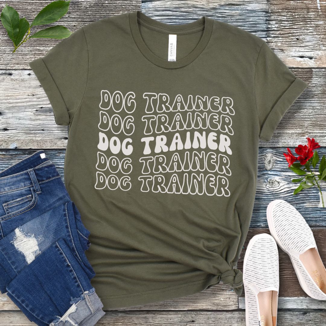 Groovy Dog Trainer T-Shirt