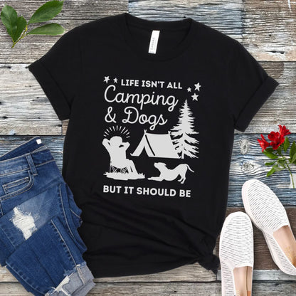 Camping & Dogs T-Shirt