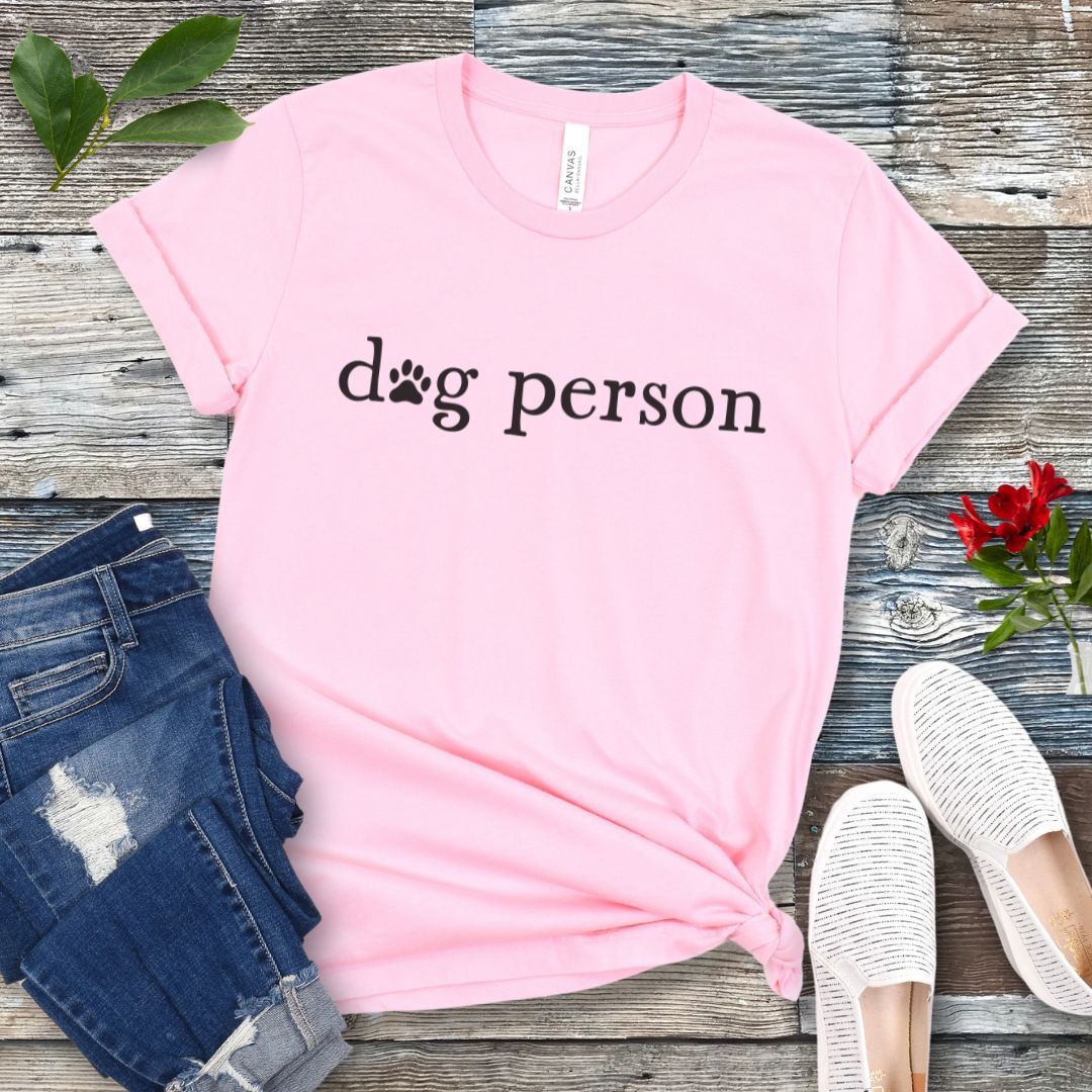 Dog Person Minimalist T-Shirt