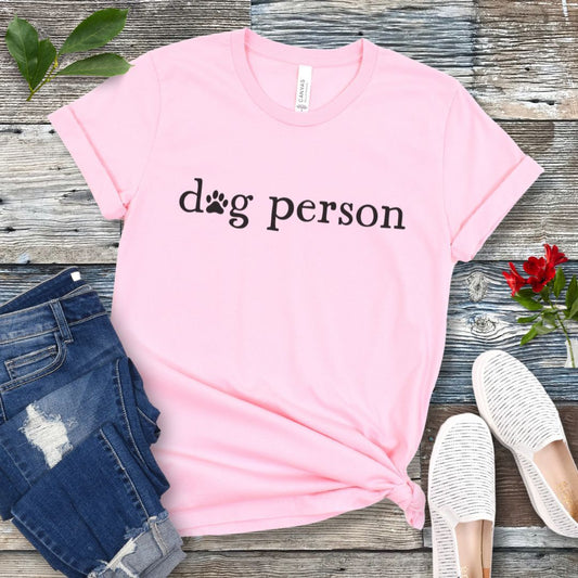 Dog Person Minimalist T-Shirt