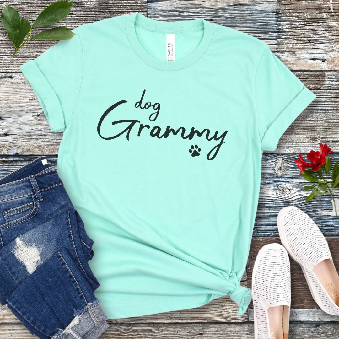 Dog Grammy Script T-Shirt