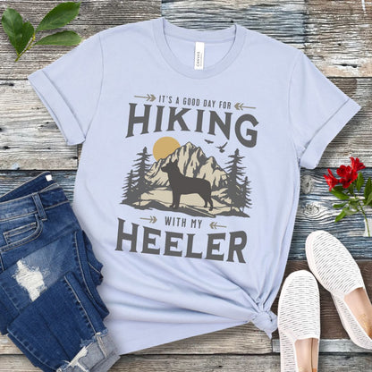 Heeler Vintage Dog Hiking T-Shirt