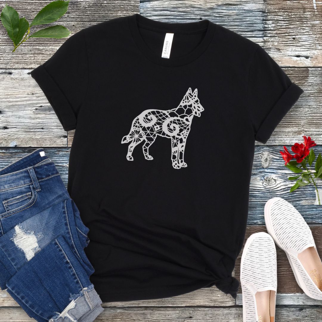 Lace-Look Malinois T-Shirt