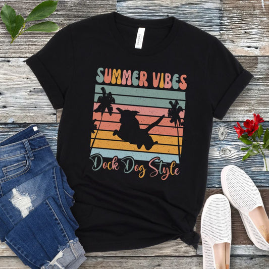 Dock Dog Summer Vibes T-Shirt