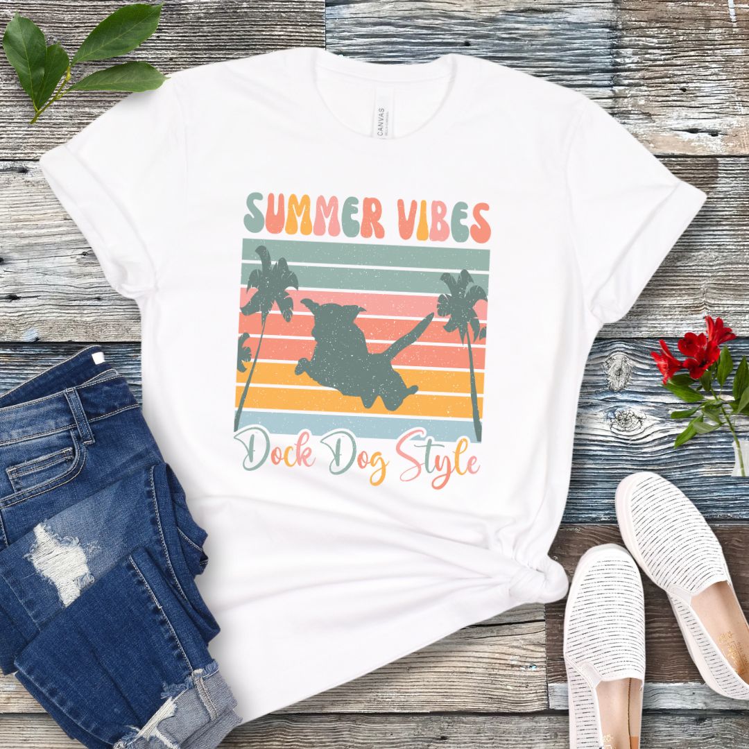 Dock Dog Summer Vibes T-Shirt