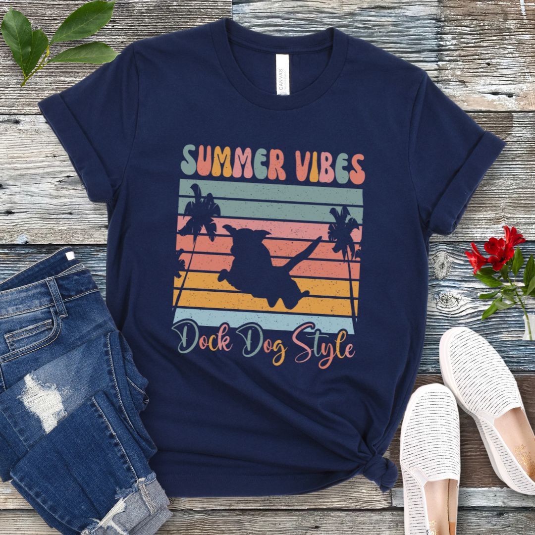 Dock Dog Summer Vibes T-Shirt