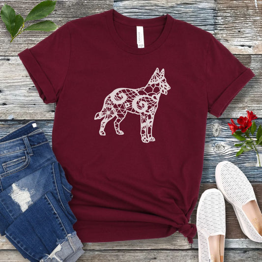 Lace-Look Malinois T-Shirt