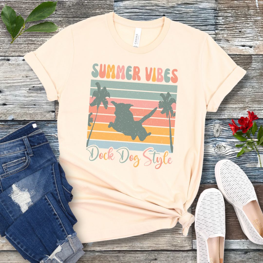 Dock Dog Summer Vibes T-Shirt