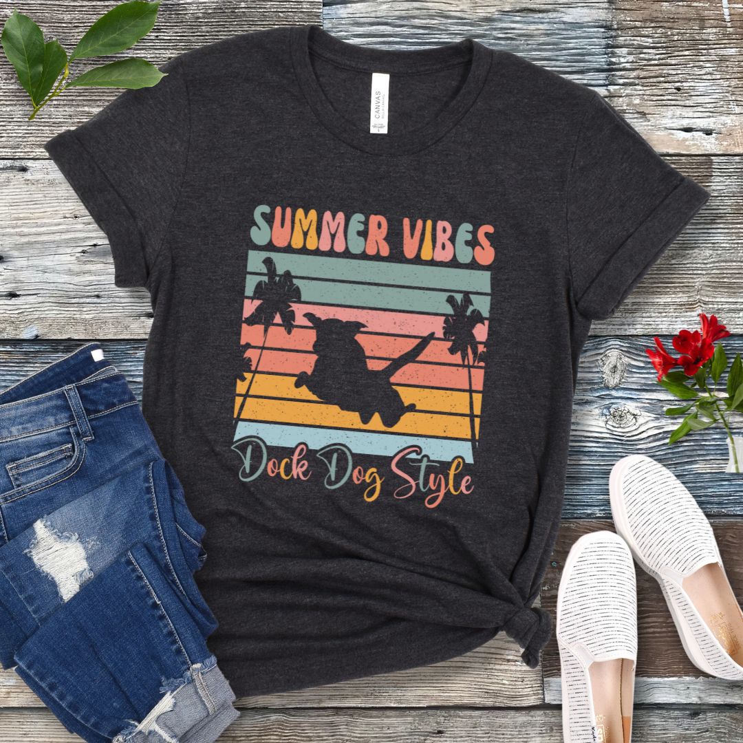 Dock Dog Summer Vibes T-Shirt