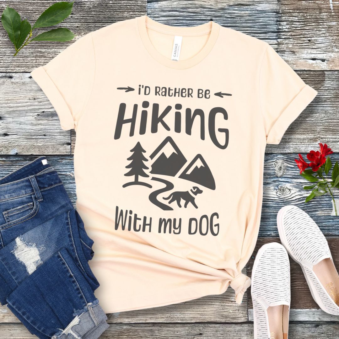 Hiking With My Dog T-Shirt