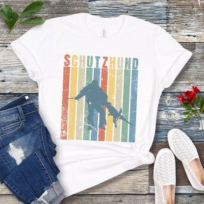 Retro Schutzhund Bite Work T-Shirt