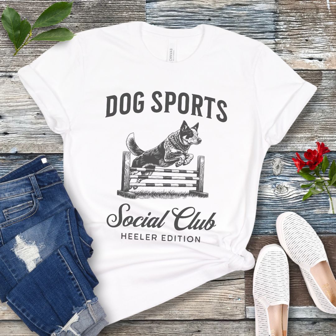 Heeler Dog Sports Social Club T-Shirt