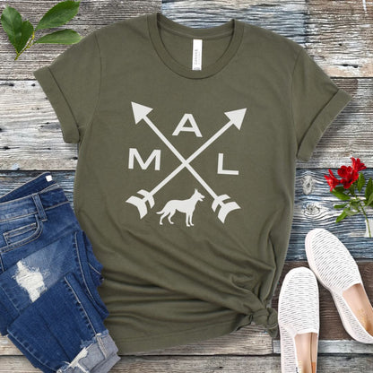 Crossed Arrows Malinois T-Shirt