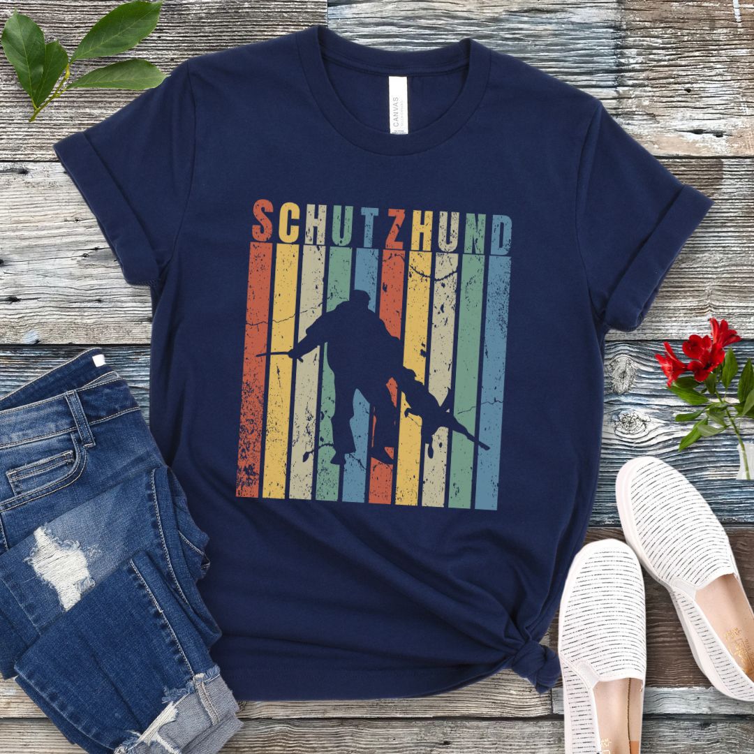 Retro Schutzhund Bite Work T-Shirt