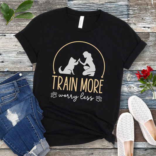 Train More Worry Less T-Shirt